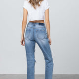 HIGH RISE MOM JEANS