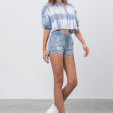 MID RISE JOGGER SHORTS