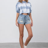 MID RISE JOGGER SHORTS