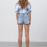 MID RISE JOGGER SHORTS