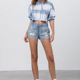 MID RISE JOGGER SHORTS