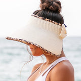 Leopard Foldable Bow Visors