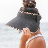 Leopard Foldable Bow Visors