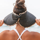 Leopard Foldable Bow Visors