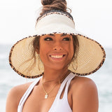Leopard Foldable Bow Visors
