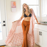 Paisley Tapestry Free Flow Kimono