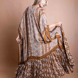 Paisley Tapestry Free Flow Kimono