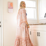 Paisley Tapestry Free Flow Kimono