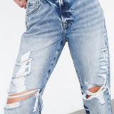 Ripped Boyfriend Jeans