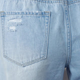 MID-RISE SLOUCH SHORTS
