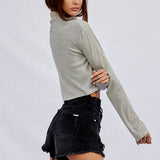 Frayed Black Shorts