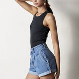 HIGH RISE SHORTS