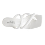 ERISED Clear Heel Toe Ring Slides