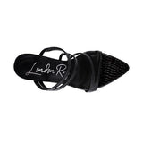 NEW AFFAIR Croc Metal High Heeled Sandals