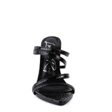 NEW AFFAIR Croc Metal High Heeled Sandals