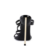 NEW AFFAIR Croc Metal High Heeled Sandals