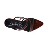 NEW AFFAIR Croc Metal High Heeled Sandals