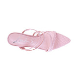 NEW AFFAIR Croc Metal High Heeled Sandals