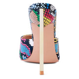 BOTTOMS UP Pointed High Heel Sandal