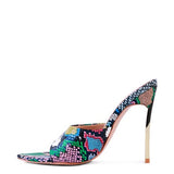 BOTTOMS UP Pointed High Heel Sandal