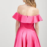 A Line Ruffle Dress