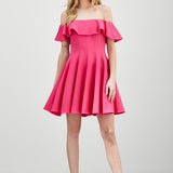 A Line Ruffle Dress
