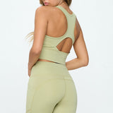 Women's Two Piece Activewear Set Cut Out Detail