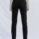 HIGH WAISTED STRAIGHT JEANS