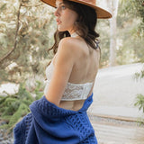 High Neck Mesh Choker Bralette
