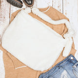 Boucle Sherpa Messenger Bag