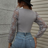 Women's Long Sleeve Round Neck Sweater