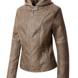 Women's PU Jacket