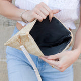 Daisy Wristlet Clutch