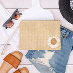 Daisy Wristlet Clutch