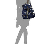 Cute Canvas Backpack Purse