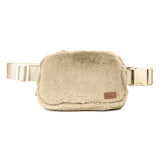 CC Faux Fur Belt Bag Fanny Pack