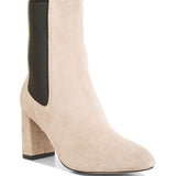 Gaven Suede High Ankle Chelsea Boots