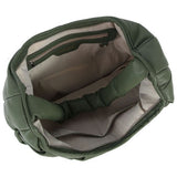 ecostitch Puffy Woven Hobo Shoulder Bag