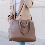 SIGNATURE TOTE CARRY ALL ON LAPTOP BAG