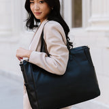 SIGNATURE TOTE CARRY ALL ON LAPTOP BAG