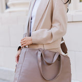 SIGNATURE TOTE CARRY ALL ON LAPTOP BAG