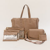 SIGNATURE TOTE CARRY ALL ON LAPTOP BAG