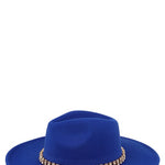 Rhinestone Accent Fedora Hat