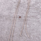 TRENDY SHOULDER DUSTER RHINESTONE STUD EARRINGS