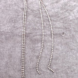 TRENDY SHOULDER DUSTER RHINESTONE STUD EARRINGS