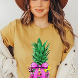 Coquette Pineapple Graphic T Shirts