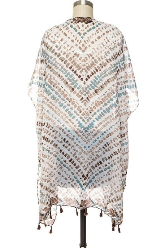 Fringe Tassel Light Weight Kimono