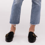 Backless Slide Loafer Shoes