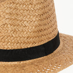 Basket Weave Straw Sun Hat