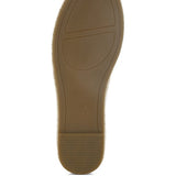 Women’s mesh espadrille slip-on shoes with natural jute sole and canvas toe cap, shown in ivory white.